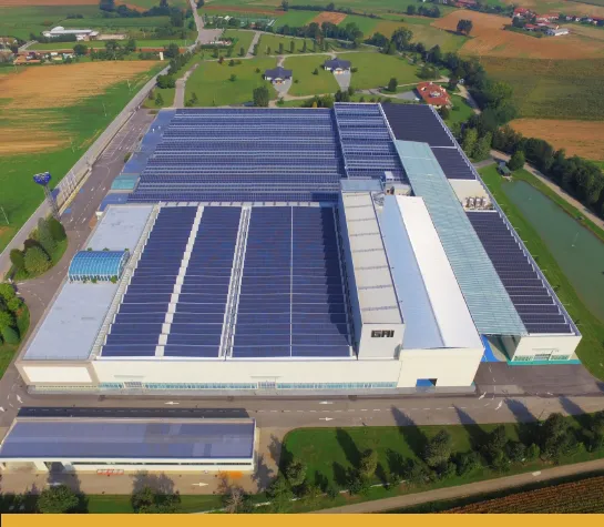 fotovoltaico a tetto di grande taglia
